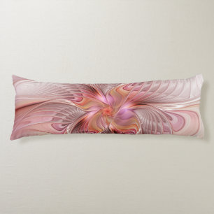 Abstract Butterfly Colourful Fantasy Fractal Art Body Cushion