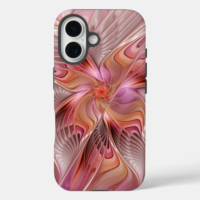 Abstract Butterfly Colourful Fantasy Fractal Art Case-Mate iPhone Case (Back)