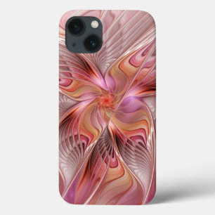 Abstract Butterfly Colourful Fantasy Fractal Art iPhone 13 Case