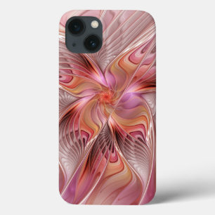 Abstract Butterfly Colourful Fantasy Fractal Art iPhone 13 Case