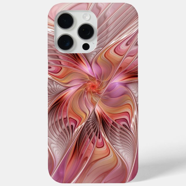 Abstract Butterfly Colourful Fantasy Fractal Art Case-Mate iPhone Case (Back)