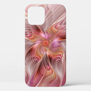 Abstract Butterfly Colourful Fantasy Fractal Art iPhone 12 Case