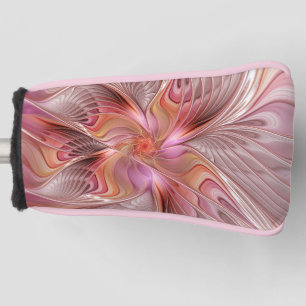 Abstract Butterfly Colourful Fantasy Fractal Art Golf Head Cover