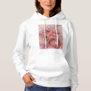 Abstract Butterfly Colourful Fantasy Fractal Art Hoodie