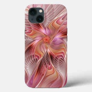 Abstract Butterfly Colourful Fantasy Fractal Art iPhone 13 Case