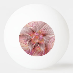 Abstract Butterfly Colourful Fantasy Fractal Art Ping Pong Ball