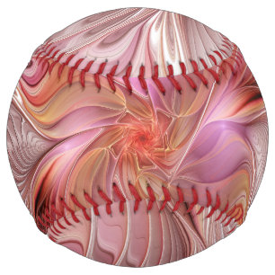 Abstract Butterfly Colourful Fantasy Fractal Art Softball