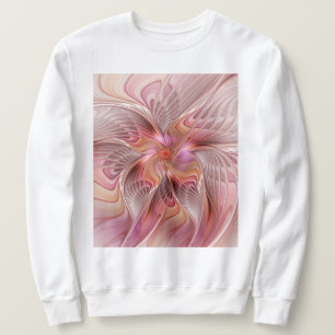 Abstract Butterfly Colourful Fantasy Fractal Art Sweatshirt