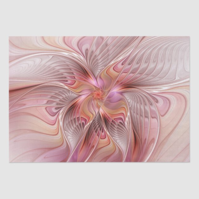 Abstract Butterfly Colourful Fantasy Fractal Art Tissue Paper (Front)