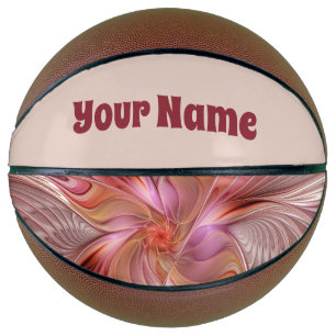 Abstract Butterfly Colourful Fantasy Fractal Name Basketball