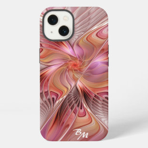 Abstract Butterfly Colourful Fractal Art Monogram iPhone 13 Case