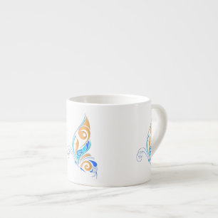 Abstract Butterfly Espresso Cup