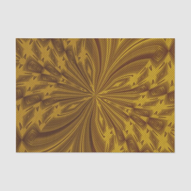 Abstract-Butterfly-GOLD-TISSUE WRAP PAPER (Front)