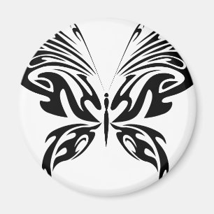 Abstract Butterfly Magnet
