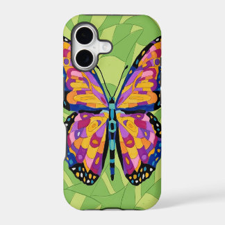 Abstract butterfly painting