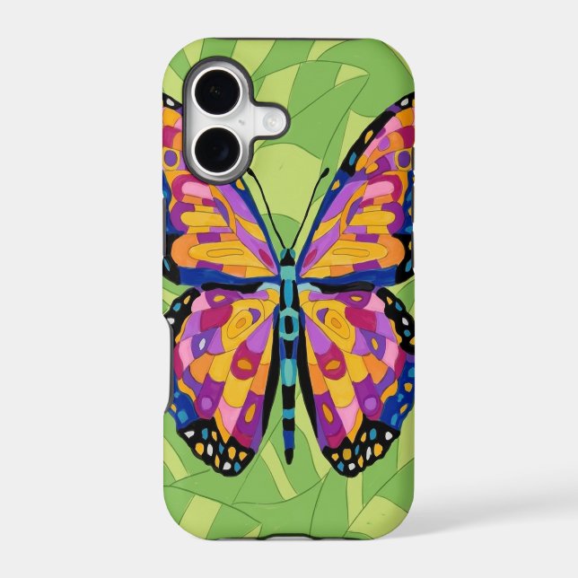 Abstract butterfly painting  (Back)