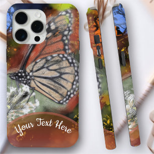 Abstract Butterfly PV02 iPhone 15 Pro Max Case