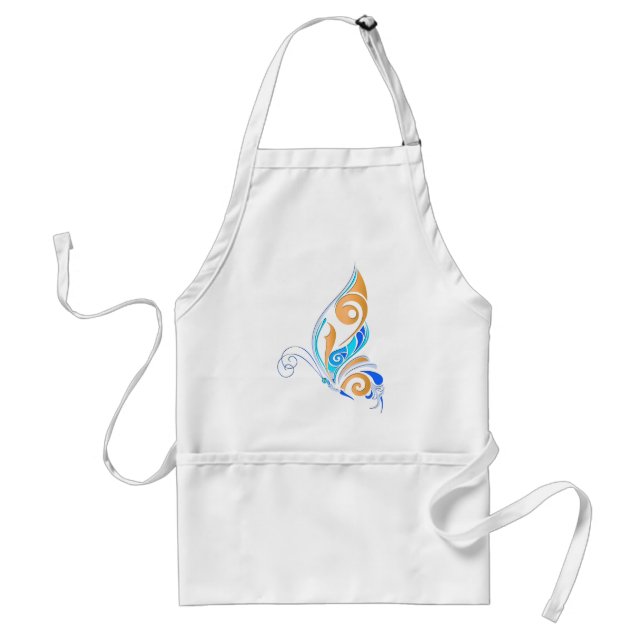 Abstract Butterfly Standard Apron (Front)