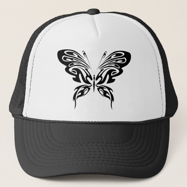 Abstract Butterfly Trucker Hat (Front)