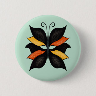 Abstract Butterfly Weird Beautiful Insect 6 Cm Round Badge