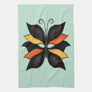 Abstract Butterfly Weird Beautiful Insect Tea Towel