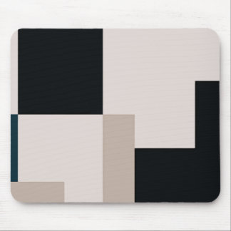 abstract BW paintings Mouse Mat