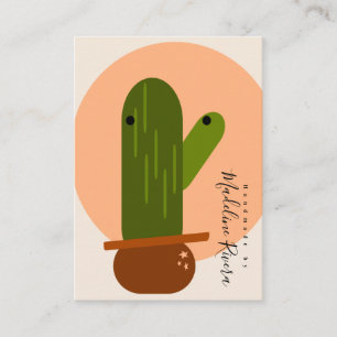 Abstract Cactus Artisan Earring Display Cards