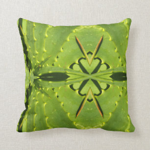 Abstract Cactus Cushion