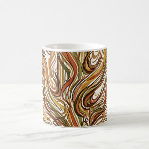 Abstract Cactus Desert Plant Coffee Mug
