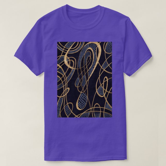 Abstract calligraphy composition T-Shirt (Design Front)