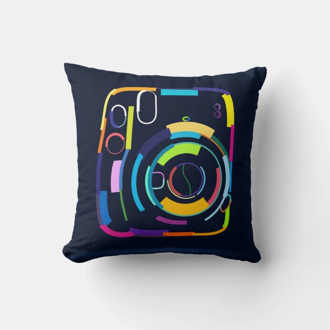 Abstract camera cushion (Front)