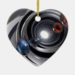 Abstract Camera Lens Ceramic Tree Decoration