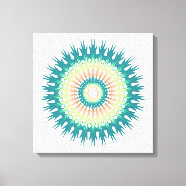 Abstract Canvas Print (Front)
