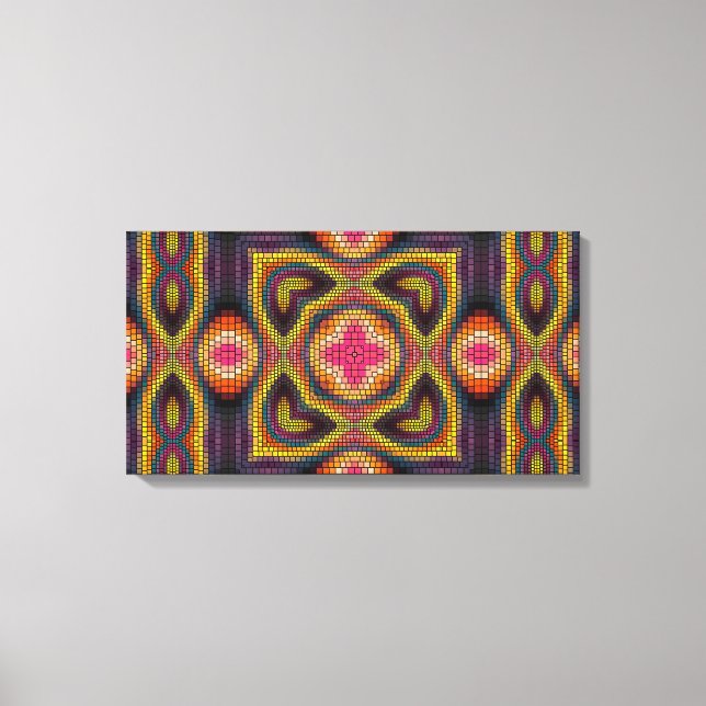 Abstract Canvas Print (Front)