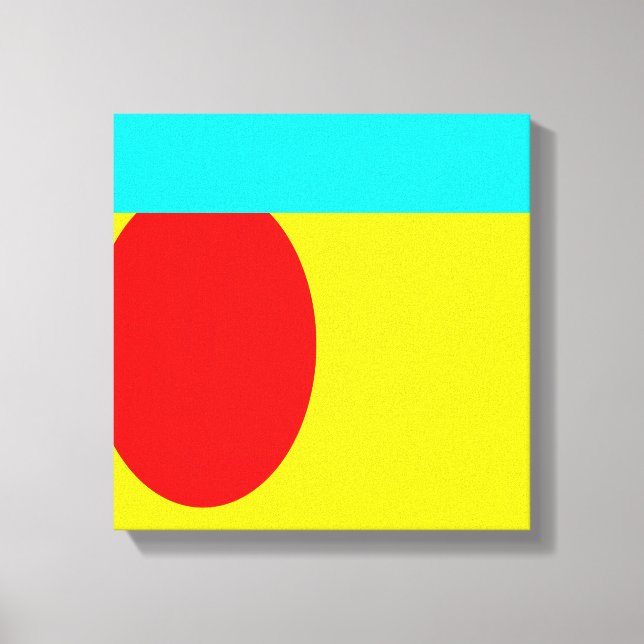 Abstract Canvas Print (Front)