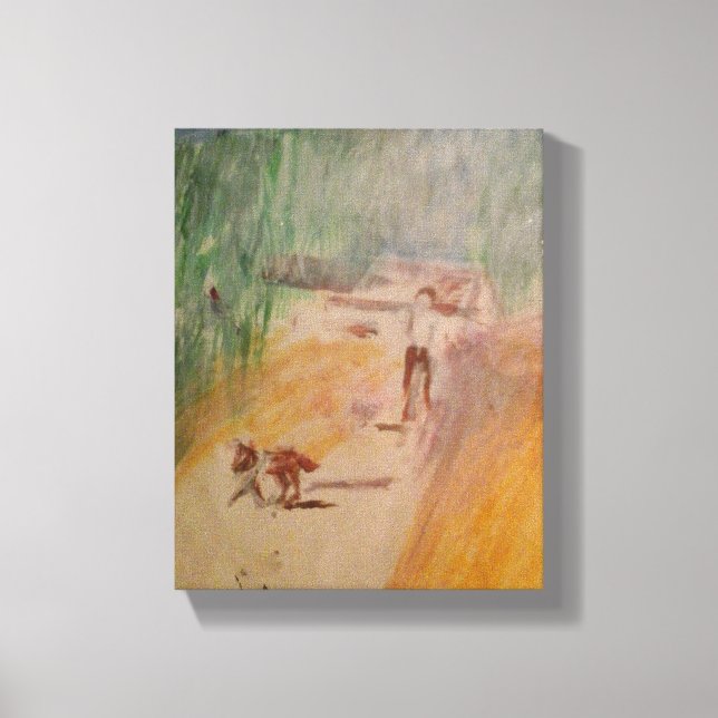 Abstract Canvas Print (Front)