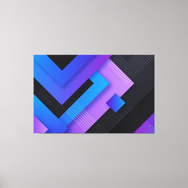 Abstract Canvas Print (Front)