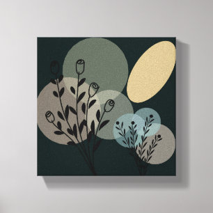 Abstract Canvas Wrap or Acrylic Print Modern