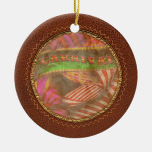 Abstract - Carnival Ceramic Tree Decoration