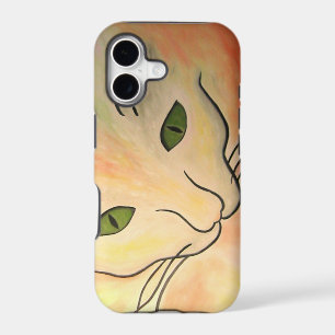 Abstract Cat Face