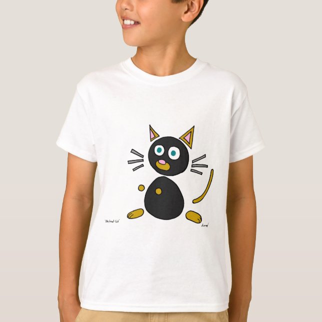 Abstract Cat Shirts (Front)