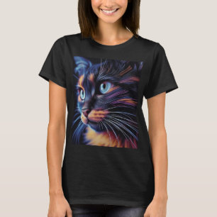 Abstract Cat T-Shirt