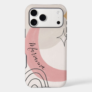 Abstract Celestial Moon Phase