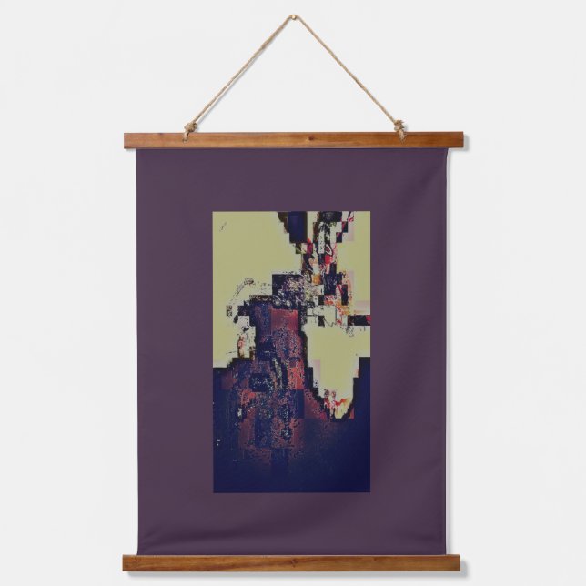abstract cell hanging tapestry (Front)