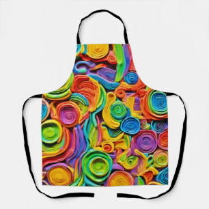 Abstract Ceramic Joy Apron