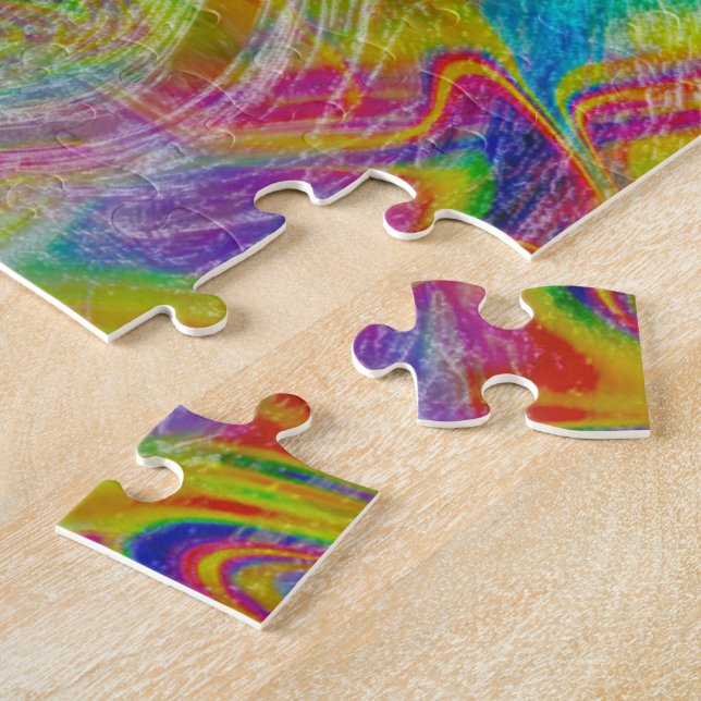 Abstract Chaos Jigsaw Puzzle (Side)