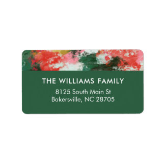 Abstract Cheer Address Labels