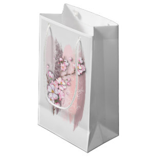 Abstract Cherry Blossoms Small Gift Bag