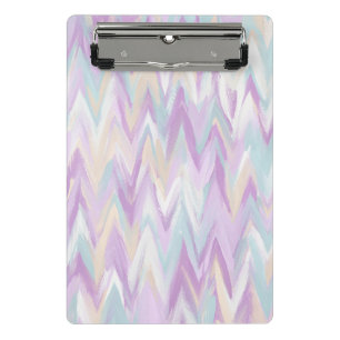 Abstract Chevrons Mini Clipboard