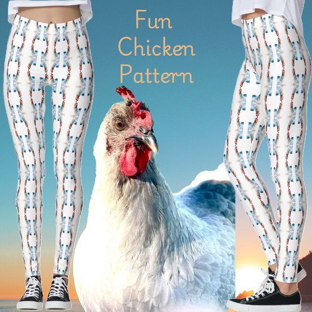 Abstract Chickens - Cute Leggings (Creator Uploaded)
